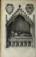 Picture 6 of 25 from A genealogical history of the kings of England, and monarchs of Great Britain, &c. : from the Conquest, anno 1066, to the year 1677 : in seven parts or books containing a discourse of their several lives, marriages, and issues ... with their effigies, seals, tombs ... all engraven in copper plates : furnished with several remarques and annotations (1677), leaf 154