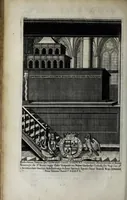 An illustration from A genealogical history of the kings of England, and monarchs of Great Britain, &c. : from the Conquest, anno 1066, to the year 1677 : in seven parts or books containing a discourse of their several lives, marriages, and issues ... with their effigies, seals, tombs ... all engraven in copper plates : furnished with several remarques and annotations (1677)