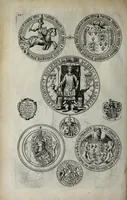 Picture 16 of 25 from A genealogical history of the kings of England, and monarchs of Great Britain, &c. : from the Conquest, anno 1066, to the year 1677 : in seven parts or books containing a discourse of their several lives, marriages, and issues ... with their effigies, seals, tombs ... all engraven in copper plates : furnished with several remarques and annotations (1677), leaf 302