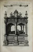 Picture 19 of 25 from A genealogical history of the kings of England, and monarchs of Great Britain, &c. : from the Conquest, anno 1066, to the year 1677 : in seven parts or books containing a discourse of their several lives, marriages, and issues ... with their effigies, seals, tombs ... all engraven in copper plates : furnished with several remarques and annotations (1677), leaf 397