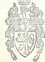 An illustration from The genealogist (1877)