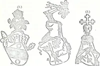 An illustration from The genealogist (1878)