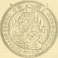 An illustration from The genealogist (1877)