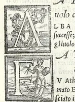 An illustration from Geneologia de gli dei : i quin deci libri di M. Giouanni Boccaccio, sopra la origine et discendenza di tutti gli dei de' gentili, con la spositione & sensi allegorici delle fauole, & con la dichiaratione dell'historie appartenenti à detta materia (1547)