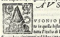 An illustration from Geneologia de gli dei : i quin deci libri di M. Giouanni Boccaccio, sopra la origine et discendenza di tutti gli dei de' gentili, con la spositione & sensi allegorici delle fauole, & con la dichiaratione dell'historie appartenenti à detta materia (1547)