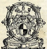 An illustration from Geneologia de gli dei : i quin deci libri di M. Giouanni Boccaccio, sopra la origine et discendenza di tutti gli dei de' gentili, con la spositione & sensi allegorici delle fauole, & con la dichiaratione dell'historie appartenenti à detta materia (1547)