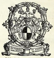 An illustration from Geneologia de gli dei : i quin deci libri di M. Giouanni Boccaccio, sopra la origine et discendenza di tutti gli dei de' gentili, con la spositione & sensi allegorici delle fauole, & con la dichiaratione dell'historie appartenenti à detta materia (1547)