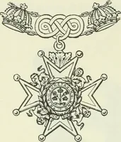 An illustration from The general armory of England, Scotland, Ireland, and Wales; comprising a registry of armorial bearings from the earliest to the present time (1884)