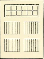 An illustration from General catalogue : Huttig Sash & Door Co. (1900)