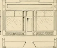 An illustration from General catalogue : Huttig Sash & Door Co. (1900)