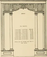 An illustration from General catalogue : Huttig Sash & Door Co. (1900)