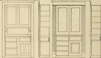 An illustration from General catalogue : Huttig Sash & Door Co. (1900)