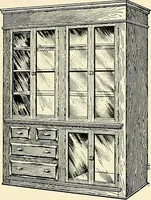 An illustration from General catalogue : Huttig Sash & Door Co. (1900)
