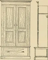 An illustration from General catalogue : Huttig Sash & Door Co. (1900)