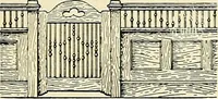 An illustration from General catalogue : Huttig Sash & Door Co. (1900)