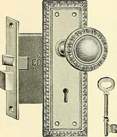 An illustration from General catalogue : Huttig Sash & Door Co. (1900)