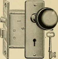 An illustration from General catalogue : Huttig Sash & Door Co. (1900)