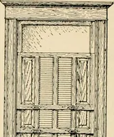 An illustration from General catalogue : Huttig Sash & Door Co. (1900)