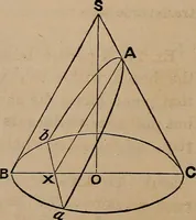 An illustration from A general geometry and calculus : including book I. of the general geometry, treating of loci in a plane; and an elementary course in the differential and integral calculus (1881)
