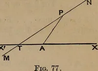 An illustration from A general geometry and calculus : including book I. of the general geometry, treating of loci in a plane; and an elementary course in the differential and integral calculus (1881)