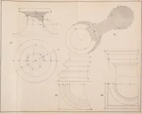 Picture 25 of 35 from General problems of shades and shadows (1895), leaf 148