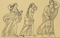 Picture 43 of 91 from The genesis of art-form; an essay in comparative æsthetics showing the identity of the sources, methods, and effects of composition in music, poetry, painting, sculpture and architecture (1893), leaf 170