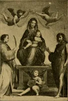 An illustration from The genesis of art-form; an essay in comparative æsthetics showing the identity of the sources, methods, and effects of composition in music, poetry, painting, sculpture and architecture (1893)