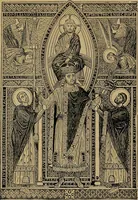 An illustration from The genesis of art-form; an essay in comparative æsthetics showing the identity of the sources, methods, and effects of composition in music, poetry, painting, sculpture and architecture (1893)