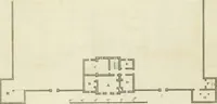 An illustration from The gentleman and farmer's architect : a new work, containing a great variety of useful and genteel designs, being correct plans and elevations of parsonage and farm houses, lodges for parks, pinery, peach, hot and green houses, with the fire-wall, tan-pit, &c. particularly described ... : with scales and tables of reference, describing the several parts, with their just dimensions and use (1762)
