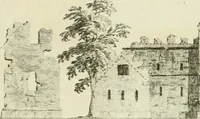 An illustration from The gentleman and farmer's architect : a new work, containing a great variety of useful and genteel designs, being correct plans and elevations of parsonage and farm houses, lodges for parks, pinery, peach, hot and green houses, with the fire-wall, tan-pit, &c. particularly described ... : with scales and tables of reference, describing the several parts, with their just dimensions and use (1762)