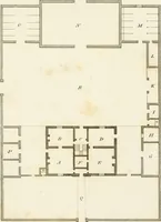 Picture 10 of 72 from The country gentleman's architect, in a great variety of new designs, for cottages, farm-houses, country-houses, villas, lodges for park or garden entrances, and ornamental wooden gates : with plans of the offices belonging to each design, distributed with a strict attention to convenience, elegance, and economy (1787), leaf 18