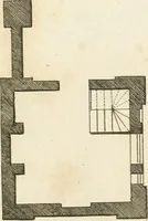 Picture 54 of 72 from The country gentleman's architect, in a great variety of new designs, for cottages, farm-houses, country-houses, villas, lodges for park or garden entrances, and ornamental wooden gates : with plans of the offices belonging to each design, distributed with a strict attention to convenience, elegance, and economy (1787), leaf 86