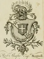 Picture 1 of 81 from The gentlemens or builders companion : containing variety of usefull designs for doors, gateways, peers, pavilions, temples, chimney-pieces, slab tables, pier glasses, or tabernacle frames, ceiling peices [sic] &c. (1739), leaf 1