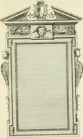 An illustration from The gentlemens or builders companion : containing variety of usefull designs for doors, gateways, peers, pavilions, temples, chimney-pieces, slab tables, pier glasses, or tabernacle frames, ceiling peices [sic] &c. (1739)