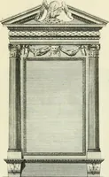 Picture 70 of 81 from The gentlemens or builders companion : containing variety of usefull designs for doors, gateways, peers, pavilions, temples, chimney-pieces, slab tables, pier glasses, or tabernacle frames, ceiling peices [sic] &c. (1739), leaf 116