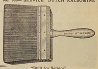 An illustration from Geo. E. Watson Co., "The Paint People" : we carry everything in the paint line (1922)