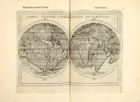 An illustration from Geografia di Claudio Tolomeo Alessandrino (1599)