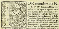 An illustration from Geografica descripcion de la parte septentrional, del polo artico de la America, y nueua iglesia de las Indias Occidentales, y sitio astronomico de esta Provincia de Predicadores de Antequera Valle de Oaxaca: en diez y siete grados del tropico de Cancer: debaxo de los aspectos, y radiaciones de planetas morales, que la fundaron con virtudes celestes, influyendola en santidad, y doctrina. (1674)