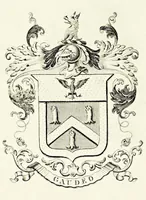 An illustration from Geografica descripcion de la parte septentrional, del polo artico de la America, y nueua iglesia de las Indias Occidentales, y sitio astronomico de esta Provincia de Predicadores de Antequera Valle de Oaxaca: en diez y siete grados del tropico de Cancer: debaxo de los aspectos, y radiaciones de planetas morales, que la fundaron con virtudes celestes, influyendola en santidad, y doctrina. (1674)