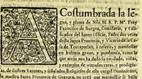 An illustration from Geografica descripcion de la parte septentrional, del polo artico de la America, y nueua iglesia de las Indias Occidentales, y sitio astronomico de esta Provincia de Predicadores de Antequera Valle de Oaxaca: en diez y siete grados del tropico de Cancer: debaxo de los aspectos, y radiaciones de planetas morales, que la fundaron con virtudes celestes, influyendola en santidad, y doctrina. (1674)