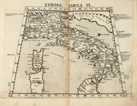 An illustration from Geographia Cl. Ptolemaei Alexandrini (1562)