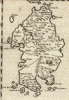An illustration from Geographia Cl. Ptolemaei Alexandrini (1562)