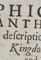 Picture 1 of 10 from A geographicall and anthologicall description of all the empires and kingdomes, both of continent and ilands in this terrestriall globe. : Relating their scituations, manners, customes, prouinces, and gouernements (1618), leaf 7