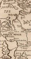 Picture 12 of 34 from Geographiæ sacræ pars prior[-altera] ... : cum tabula chorographica, & duplici indice, 1. Locorum scripturæ. 2. Rerum & verborum : adjecti sunt tres alij indices in fine totius operis (1651), leaf 446