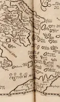 An illustration from Geographiæ sacræ pars prior[-altera] ... : cum tabula chorographica, & duplici indice, 1. Locorum scripturæ. 2. Rerum & verborum : adjecti sunt tres alij indices in fine totius operis (1651)