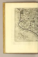 An illustration from Geographische vnd historische Beschreibung der uberauss grosser Landtschafft America: welche auch West Jndia, vnd jhrer grösse halben die New Welt genennet wirt. : Gar artig, vnd nach der Kunst in XX. Mappen oder Landtaffeln verfasset, vnd jetzt newlich in Kupffer gestochen, vnd an tag gegeben. : Dabey auff dem Rücken ieder Mappen gefunden wirdt, die Gestalt, Art, vne vornembste Gelgenheit der Landtschafft ... : Zu mehrem Verstand vnd Erklärung gemelter Landschafft America, ist hiebey gefügt ein schön vnd nützlicher Tractat von der Natur, Art, vnd Eygenschafft der Newer Welt ... (1598)