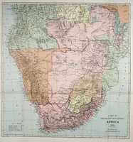 An illustration from Geography of Africa south of the Zambesi (1892)