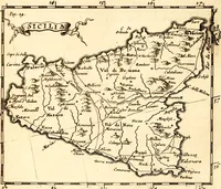 An illustration from Geography rectified; or, A description of the world, in all its kingdoms, provinces, countries ... As also their commodities, coins, weights, and measures, compared with those at London. Illustrated with seventy eight maps. The 3d ed., enl. To which is added a compleat geographical index to the whole, alphabetically digested. The whole work performed according to the more accurate observations and discoveries of modern authors (1693)