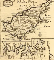 An illustration from Geography rectified; or, A description of the world, in all its kingdoms, provinces, countries ... As also their commodities, coins, weights, and measures, compared with those at London. Illustrated with seventy eight maps. The 3d ed., enl. To which is added a compleat geographical index to the whole, alphabetically digested. The whole work performed according to the more accurate observations and discoveries of modern authors (1693)