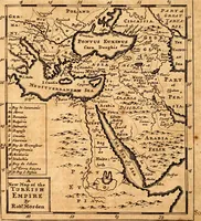 An illustration from Geography rectified; or, A description of the world, in all its kingdoms, provinces, countries ... As also their commodities, coins, weights, and measures, compared with those at London. Illustrated with seventy eight maps. The 3d ed., enl. To which is added a compleat geographical index to the whole, alphabetically digested. The whole work performed according to the more accurate observations and discoveries of modern authors (1693)